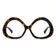 Geometric Tortoiseshell Eyeglasses