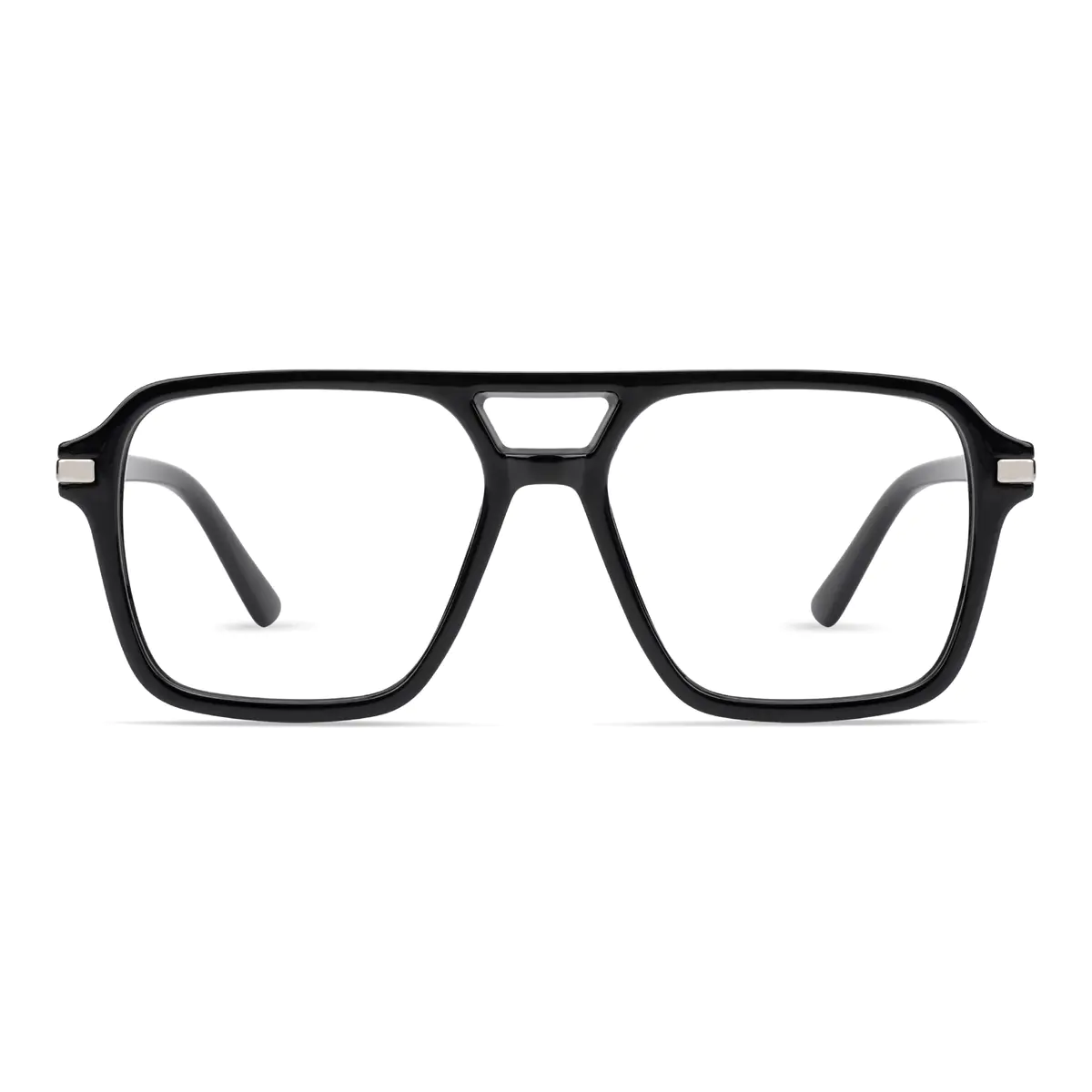 Aviator Black Eyeglasses