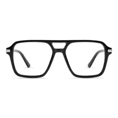 Aviator Black Eyeglasses