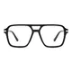 Aviator Black Eyeglasses