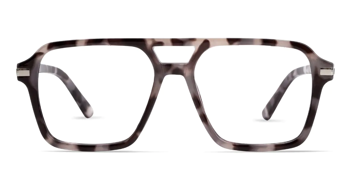 Aviator Ivory Tortoiseshell Eyeglasses