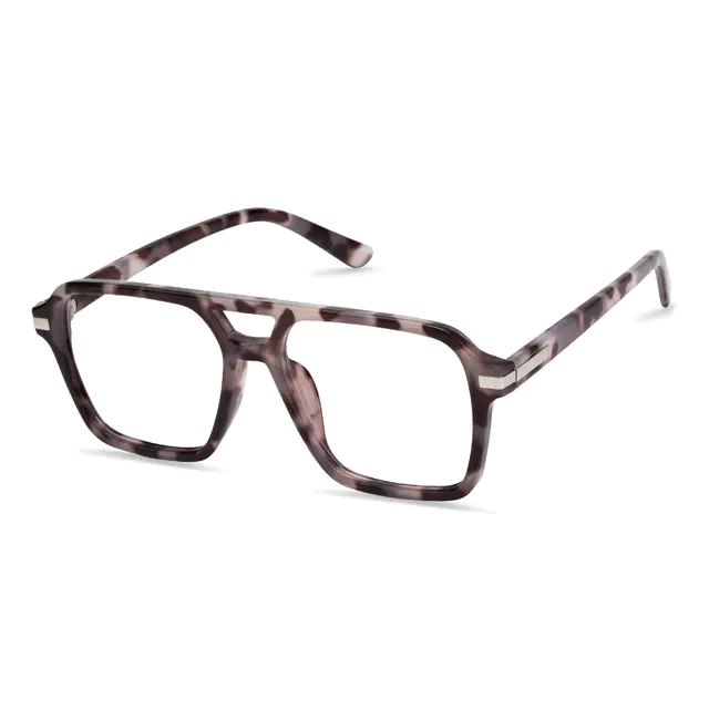 Aviator Ivory Tortoiseshell Eyeglasses