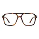 Aviator Tortoiseshell Eyeglasses