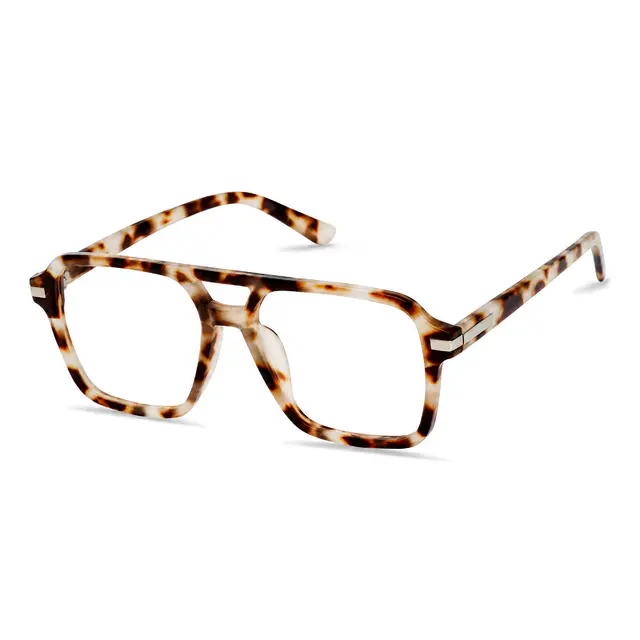 Aviator Tortoiseshell Eyeglasses
