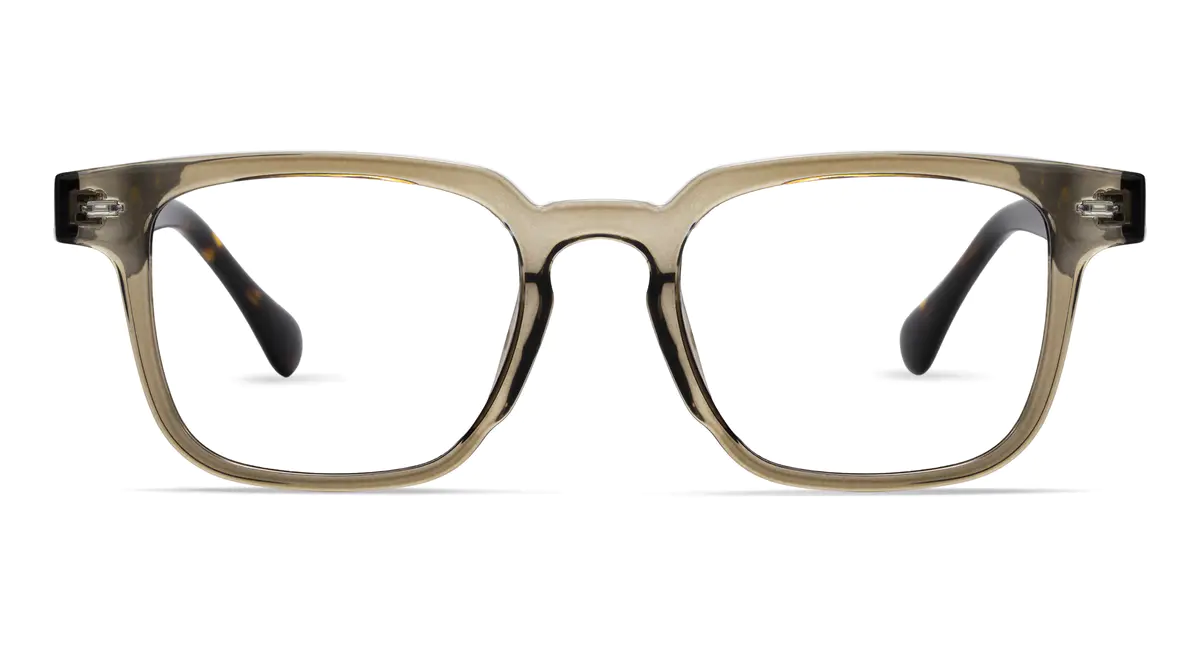 Rectangle Brown/Tortoiseshell Eyeglasses