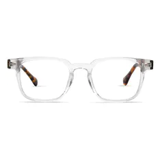Rectangle Clear/Tortoiseshell Eyeglasses