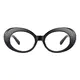 Oval Black Eyeglasses