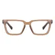 Square Brown Eyeglasses