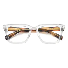 Square Clear/Tortoiseshell Eyeglasses