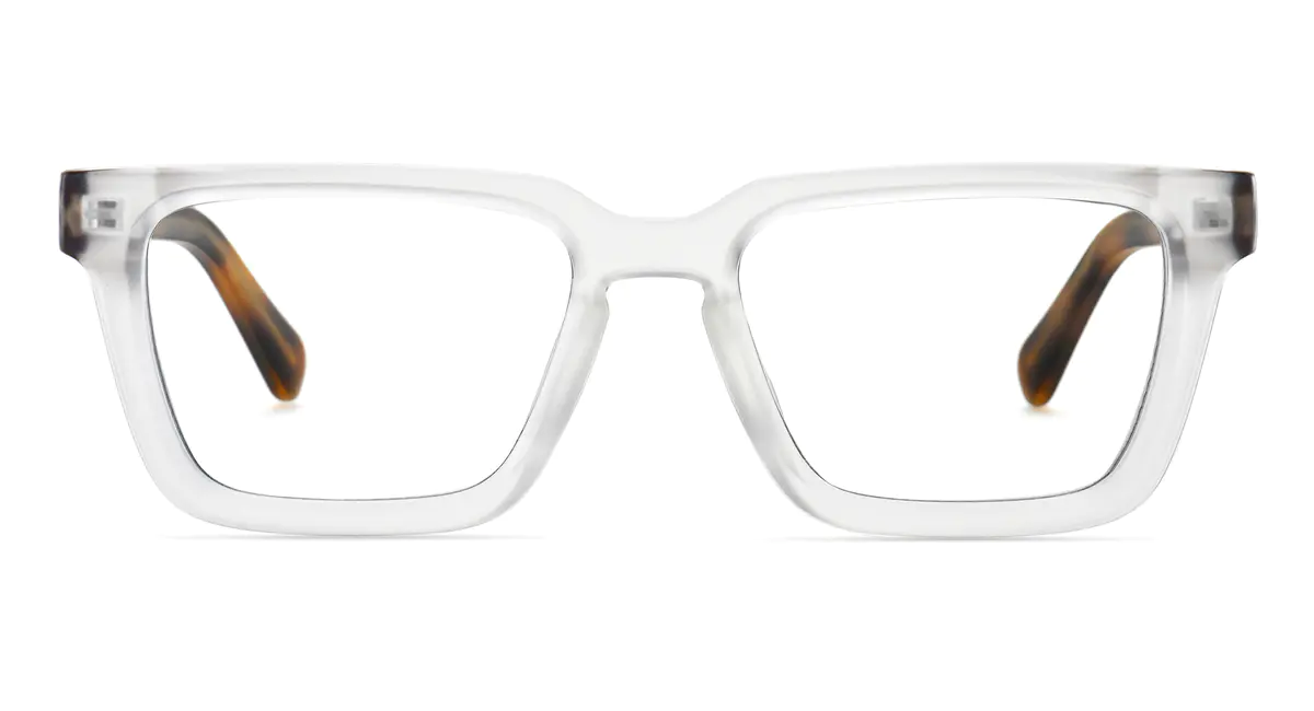 Square Clear/Tortoiseshell Eyeglasses