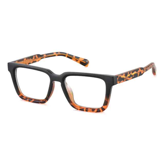 Square Black/Tortoiseshell Eyeglasses