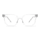 Square Clear Eyeglasses