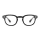 Round Black Eyeglasses