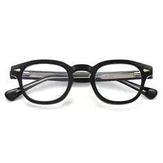 Round Black Eyeglasses