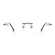 Rectangle Brown Eyeglasses