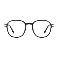 Square Black Eyeglasses