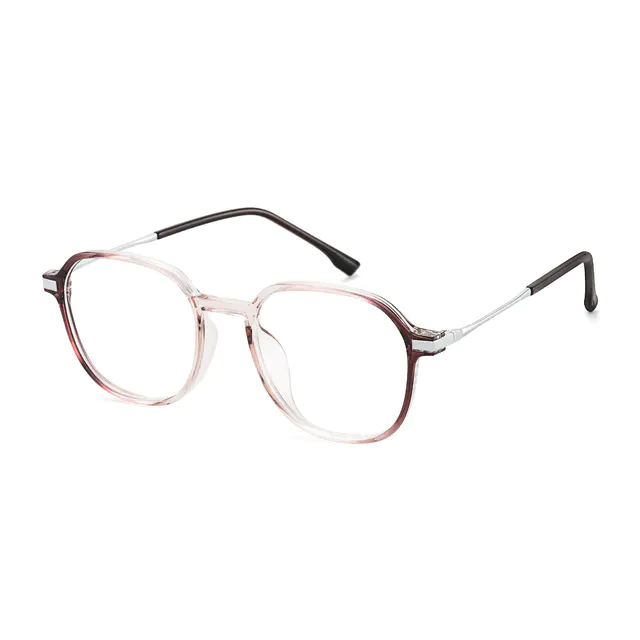 Square Gradient Wine Eyeglasses