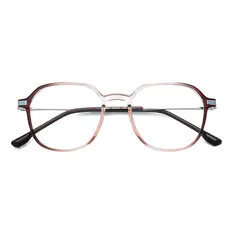 Square Gradient Wine Eyeglasses