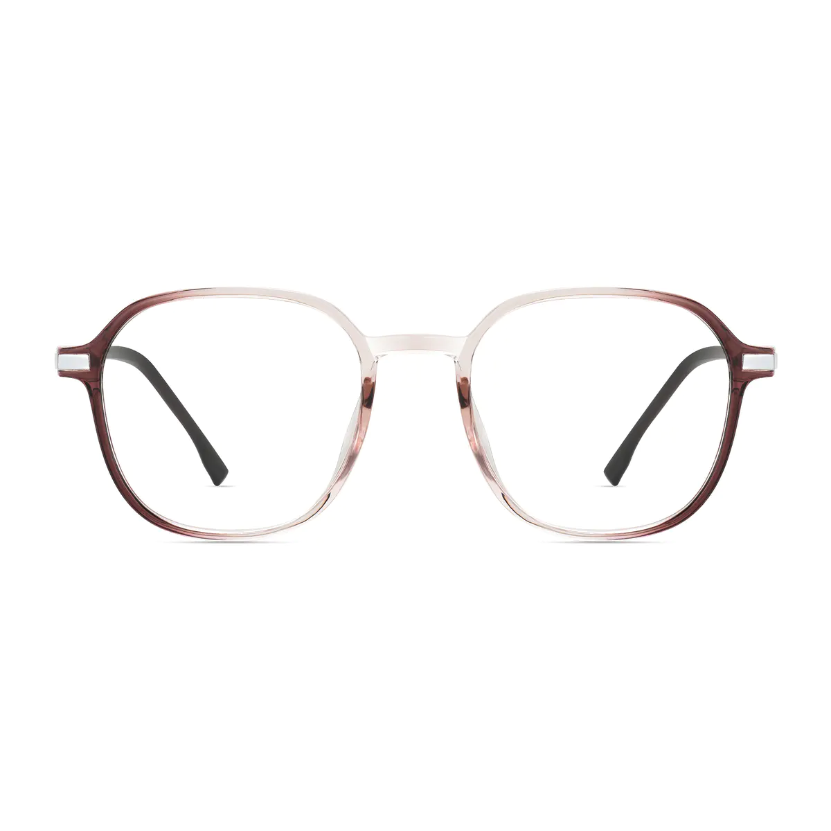 Square Gradient Wine Eyeglasses