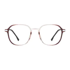Square Gradient Wine Eyeglasses