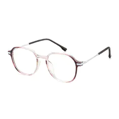 Square Gradient Wine Eyeglasses