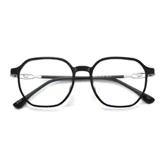 Square Black Eyeglasses