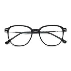 Square Black Eyeglasses