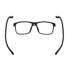 Kids' Rectangle Black Eyeglasses