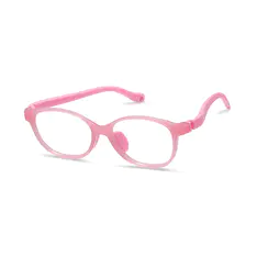 Kids' Round Pink Eyeglasses