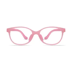 Kids' Round Pink Eyeglasses