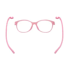 Kids' Round Pink Eyeglasses