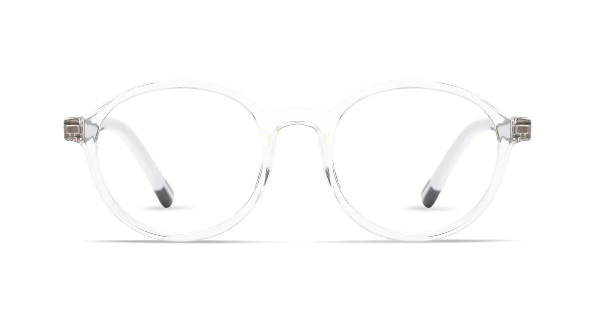 Kids' Round Clear Eyeglasses