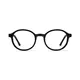 Kids' Round Black Eyeglasses