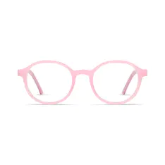 Kids' Round Pink Eyeglasses