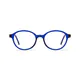 Kids' Round Blue Eyeglasses