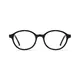 Kids' Round Black Eyeglasses