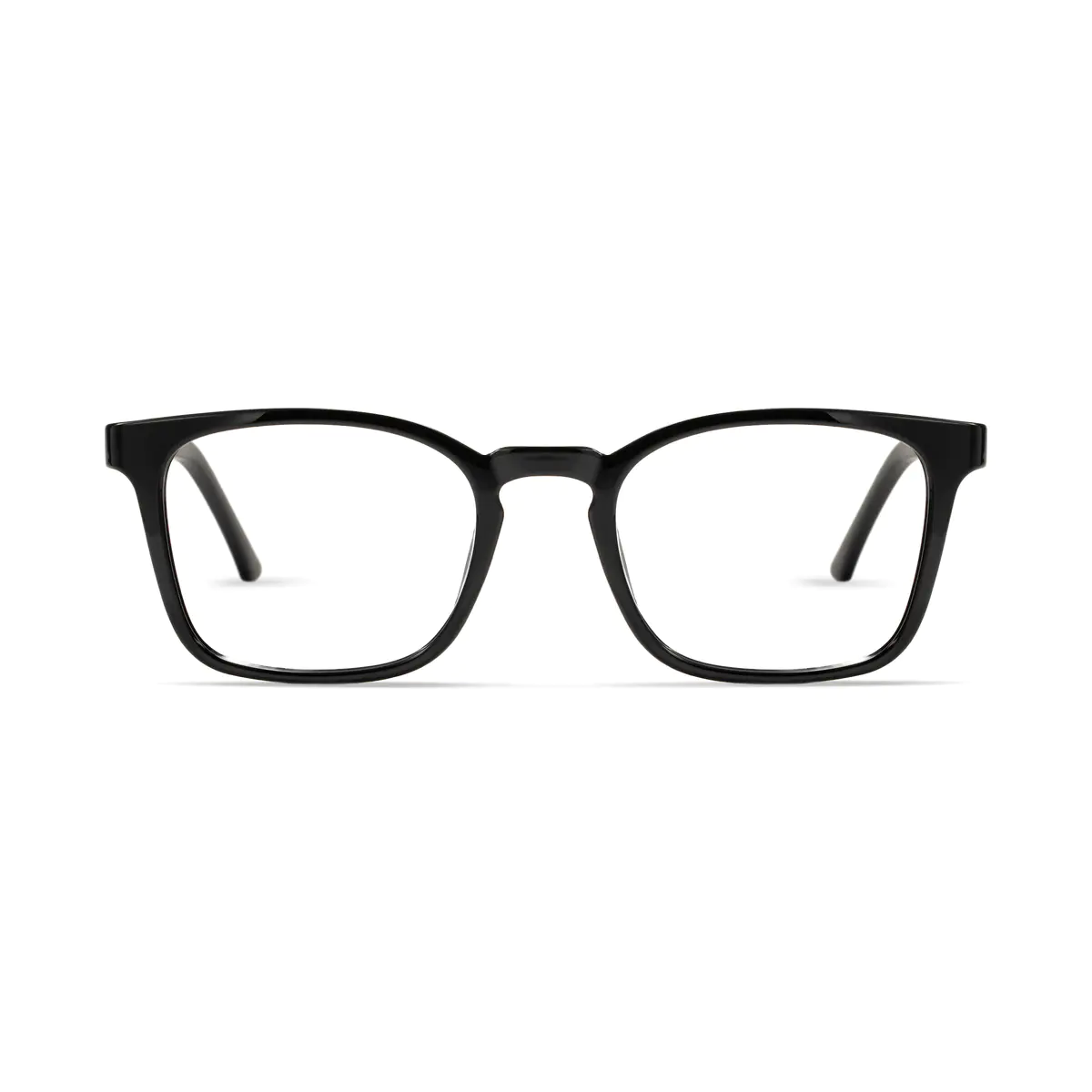 Kids' Square Black Eyeglasses