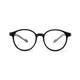Kids' Round Black Eyeglasses