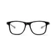 Kids' Square Black Eyeglasses