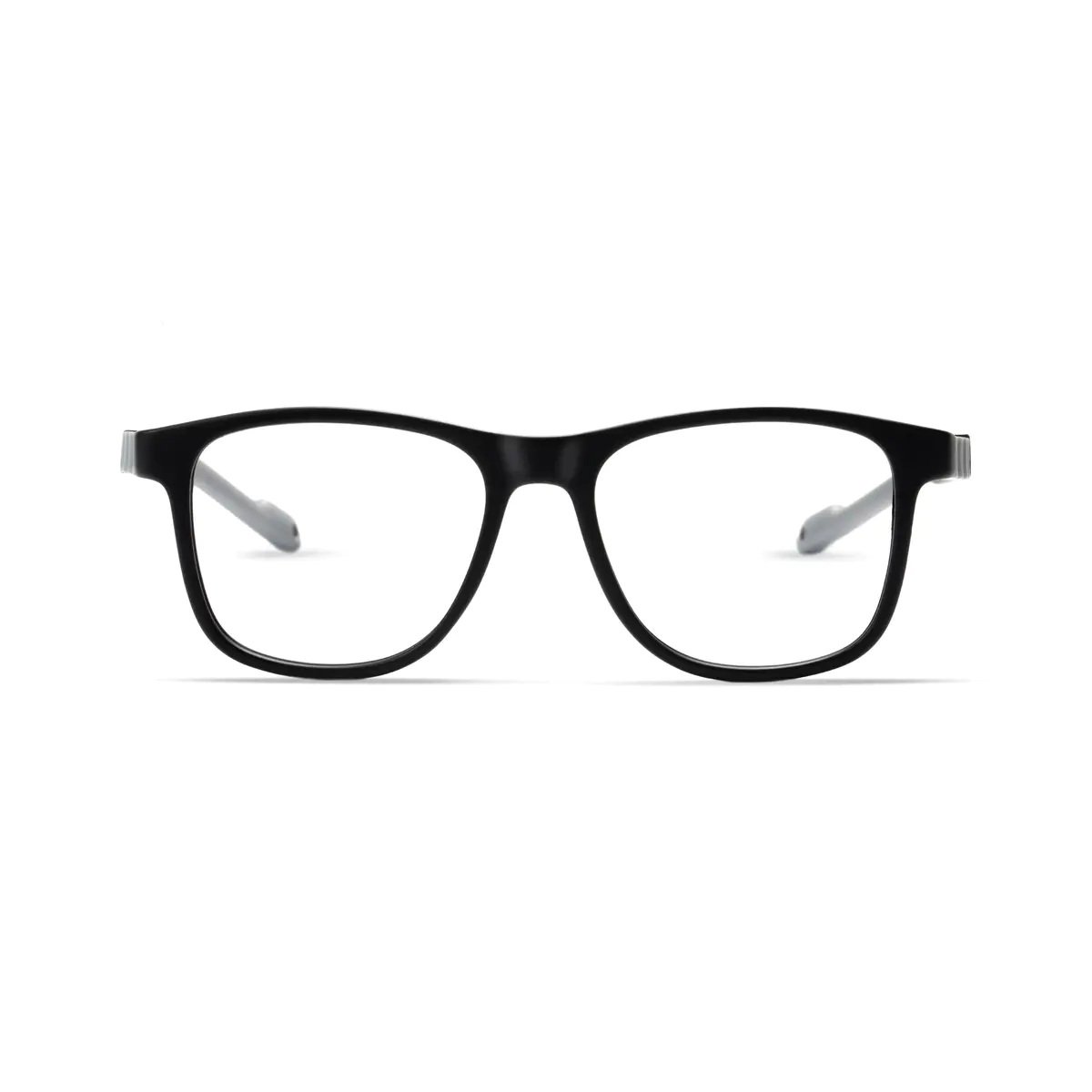 Kids' Square Black Eyeglasses