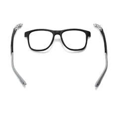 Kids' Square Black Eyeglasses