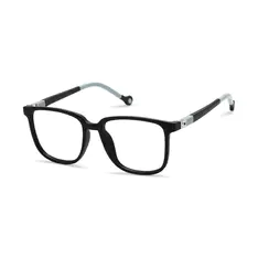 Kids' Square Black/Gray Eyeglasses