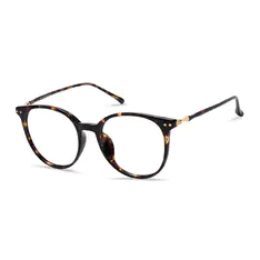 Round Tortoiseshell Eyeglasses