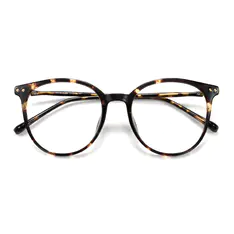 Round Tortoiseshell Eyeglasses