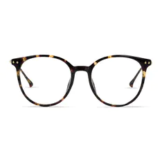Round Tortoiseshell Eyeglasses