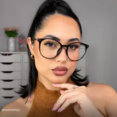Round Tortoiseshell Eyeglasses