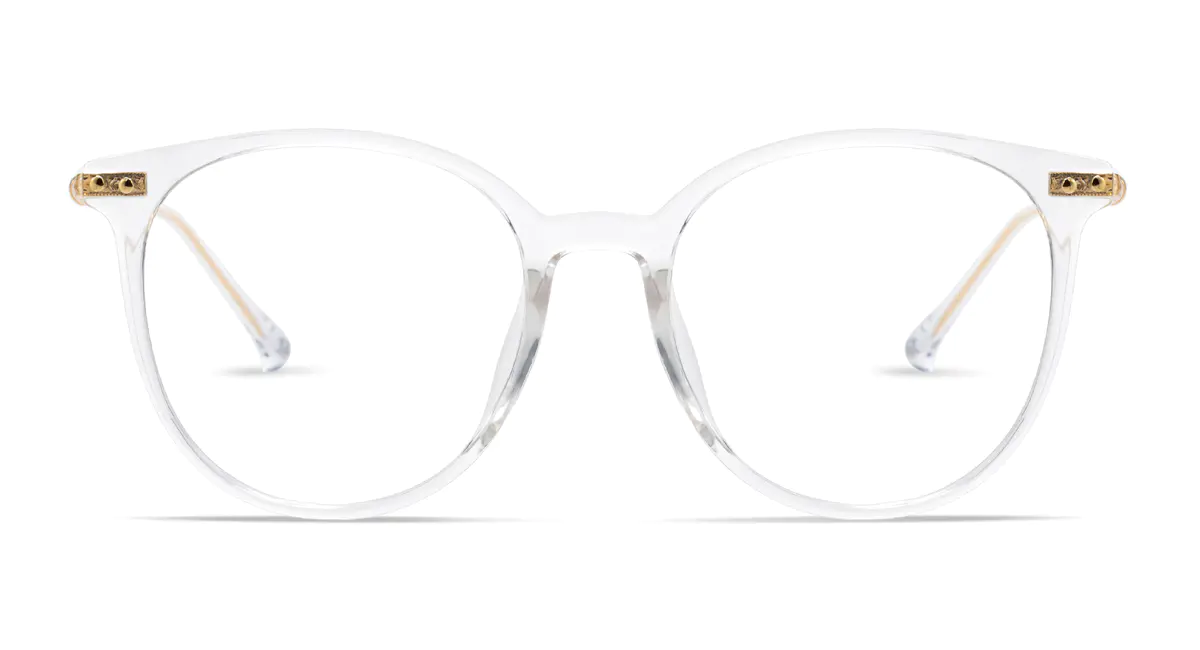 Round Clear Eyeglasses
