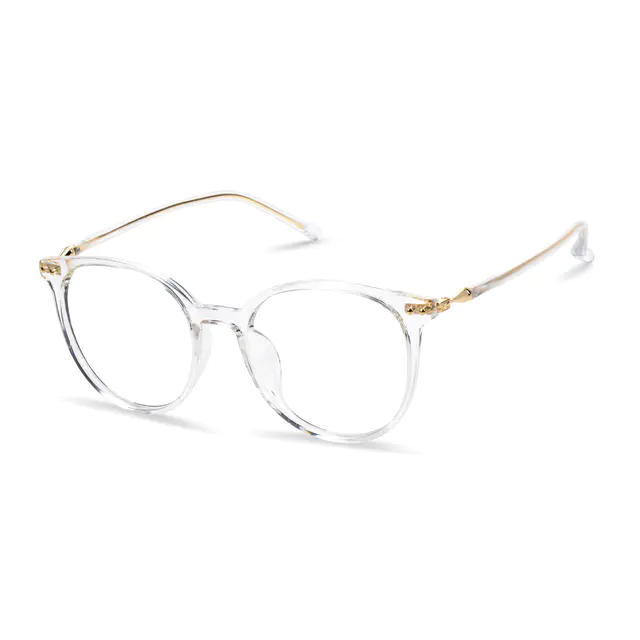 Round Clear Eyeglasses