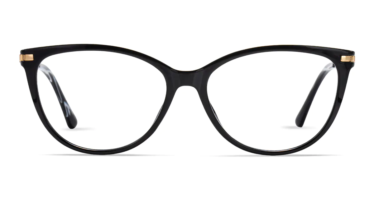 Cat-eye Black Eyeglasses