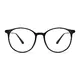 Round Black Eyeglasses